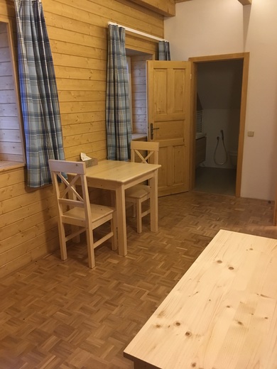 Horský mezonet Třezalka, Rejvíz, obývací část, přízemí