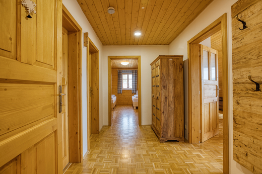 Apartmán Vyhlídka, pohled od vstupních dveří