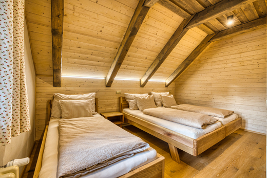 Horské apartmány Borůvka a Brusinka, pokoj