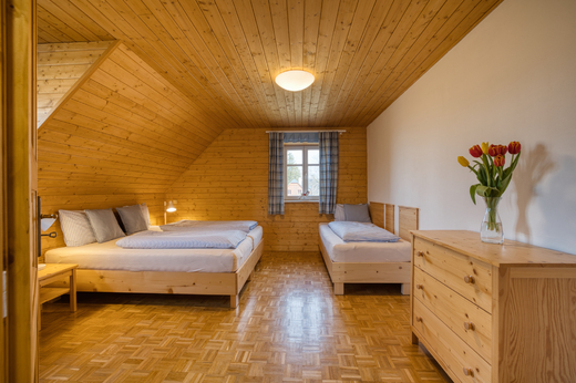 Apartmán Vyhlídka, ložnice