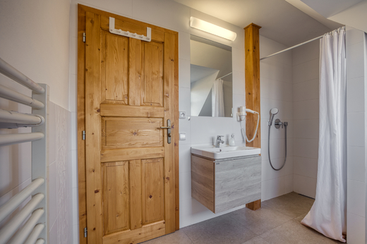 Apartmán Vyhlídka, koupelna