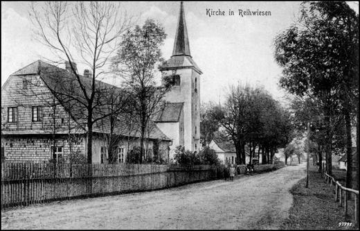 Rejvíz - historické fotky, kostel